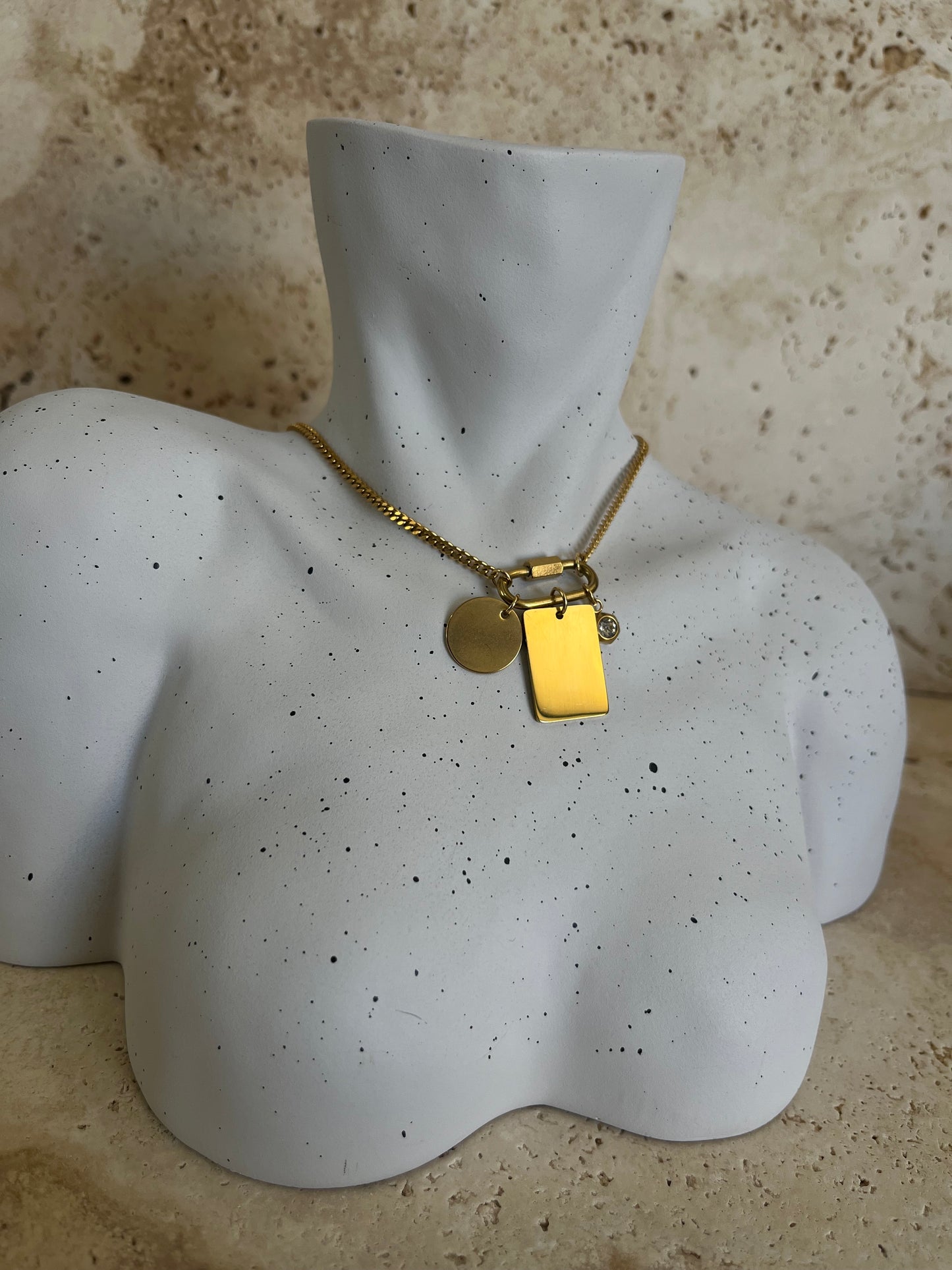 Custom Engraved Photo Necklace